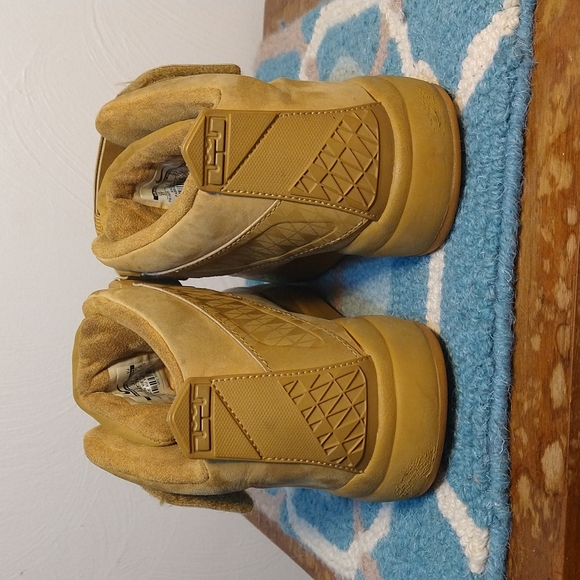 Nike Air Zoom Leather LeBron Wheat Akronite - Picture 5 of 13